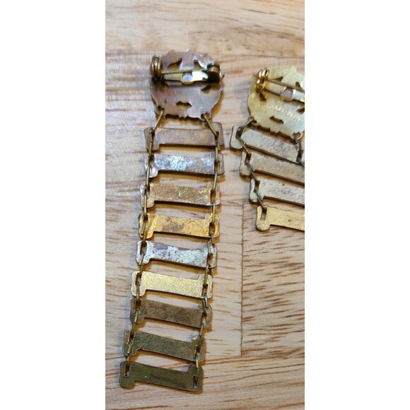 VTG METHODIST SUNDAY SCHOOL ENAMELED PIN STAR W/ CROSS & CROWN 1ST, 2ND 3RD YEAR - Picture 6 of 6